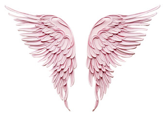 Fototapeta premium PNG Wing in embroidery style angel creativity archangel.