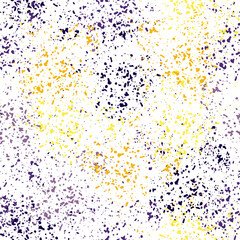 Bubbly colorful hand drawn seamless pattern.