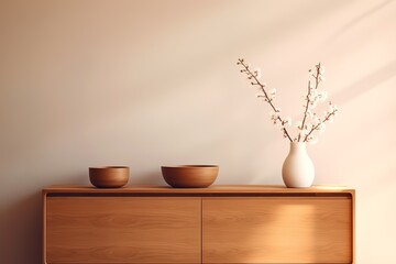 modern and simple home decoration in the living room