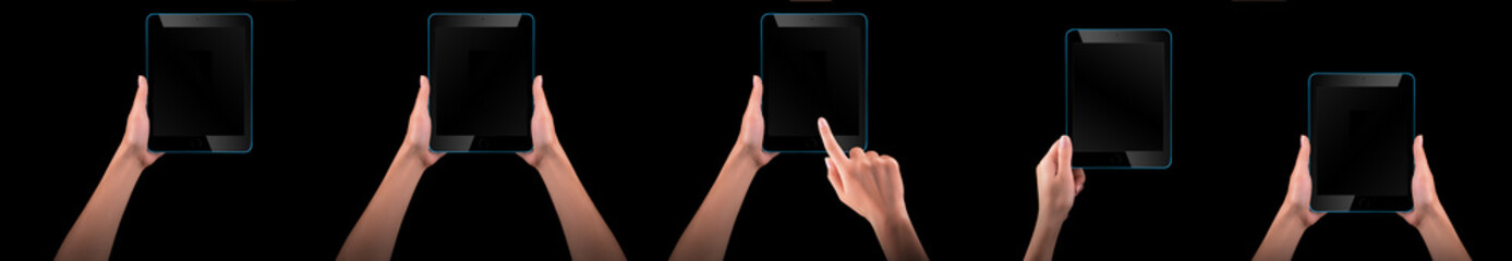 Hand gestures shown on dark background highlight nonverbal communication