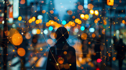 Building Their Brand: Entrepreneur Utilizes Social Media for Networking and Growth, generative AI