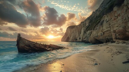 Navagio Beach (Shipwreck Beach), Zakynthos, Greece