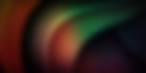 Vibrant gradient with dynamic hues of green, red, yellow, and black, creating a rich and intense background ideal for bold and eye-catching design projects