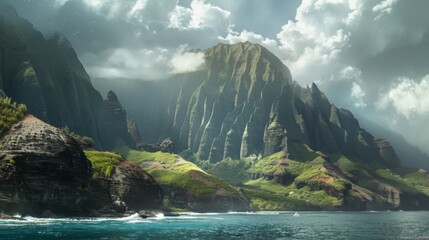 Na Pali Coast, Kauai, Hawaii