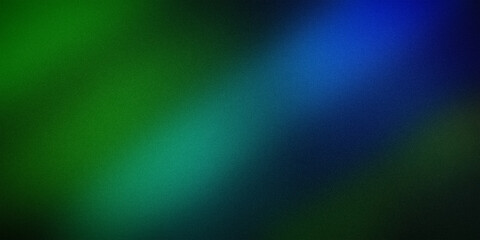 A striking gradient background featuring a smooth transition from deep green to vibrant blue, creating a dynamic and refreshing atmosphere. Perfect for modern, creative designs