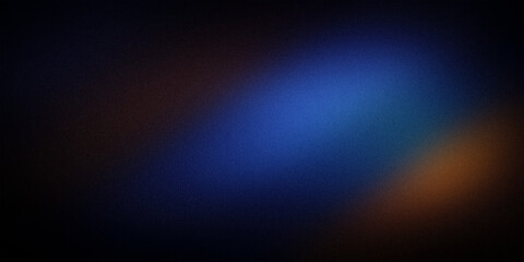 A deep, atmospheric gradient background blending dark blue, black, and subtle orange hues. Perfect for creating dramatic and elegant designs with a mysterious touch