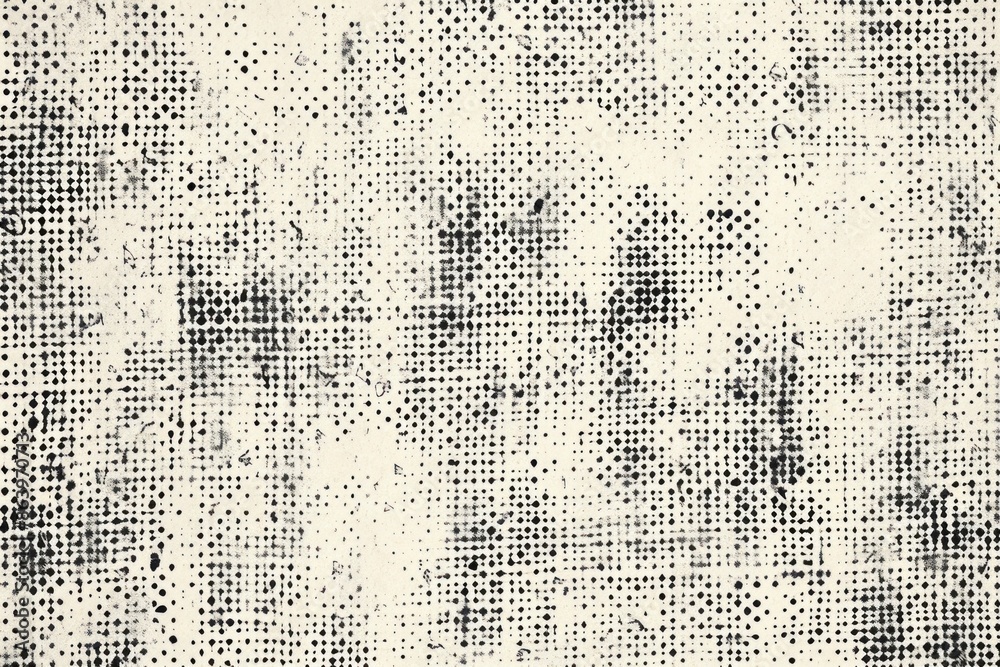 Sticker abstract grunge halftone background