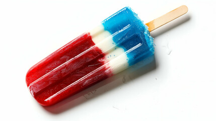 Patriotic Popsicle - Red, White, and Blue Treat for Independence Day