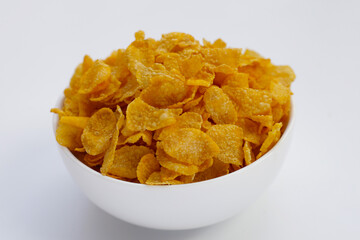 Cornflake cereal for morning breakfast