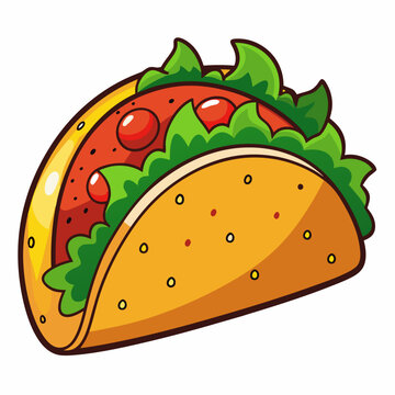 recommend clip art: taco clipart cartoon Illustration drawing