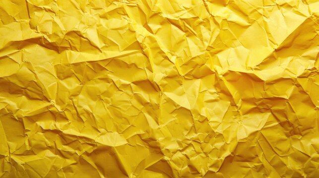 Handcrafted Yellow Paper Background with Texture