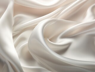 Fototapeta premium white silk fabric background