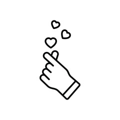 LOVE KNOT vector icon