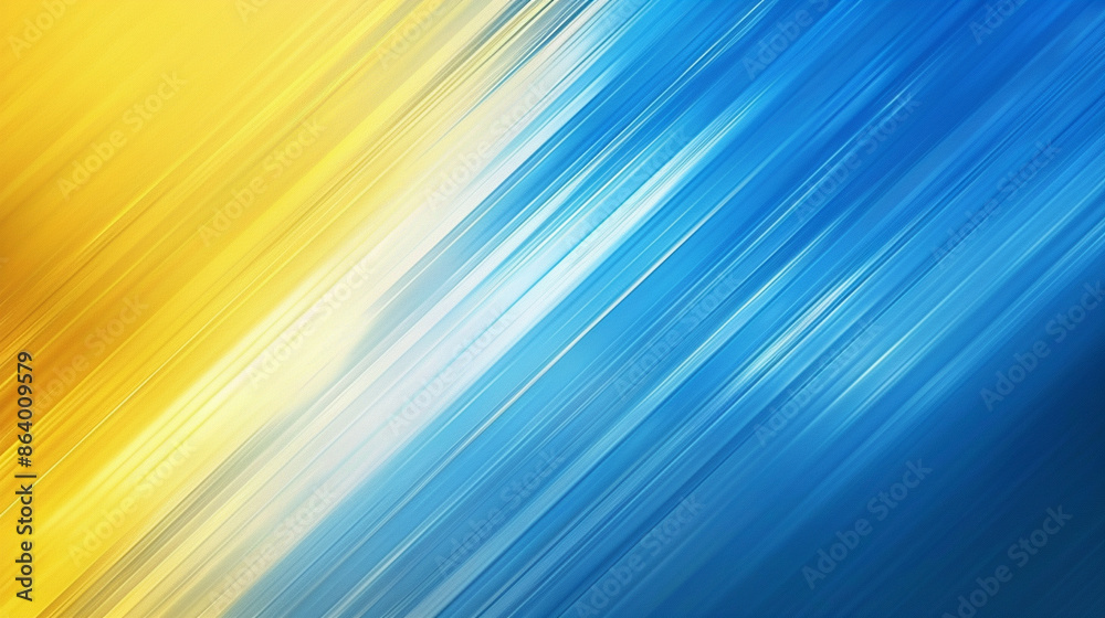 Canvas Prints blue and yellow gradient background. powerpoint and business background
