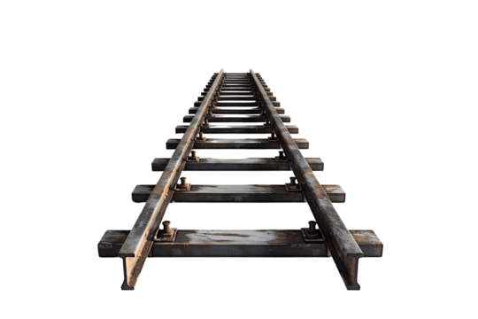 Rusty Railroad Tracks