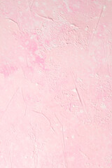 Pink concrete surface, texture or background