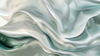 Obraz premium Wallpaper with smooth surfaces and silvery gradient