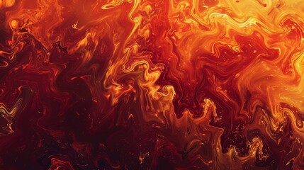 Swirling metal patterns and vivid highlights on a dynamic wallpaper