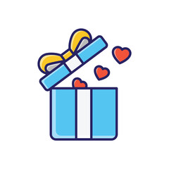 GIFT vector icon