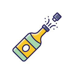 CHAMPAGNE vector icon
