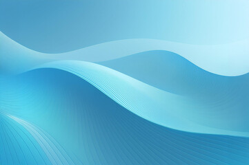Obraz premium Fantastic image with abstract wave background material light blue.