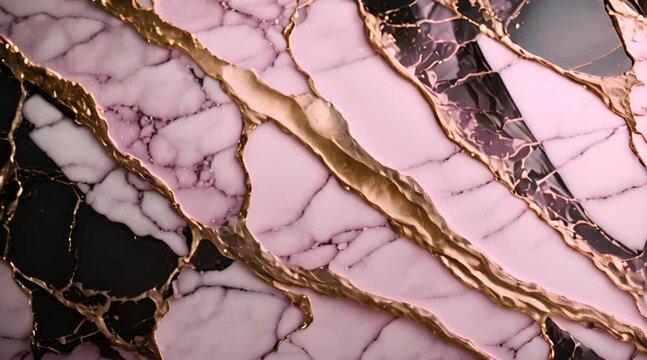  Luxury Black, Gold, pink Marble background texture.