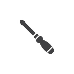 Screwdriver tool vector icon