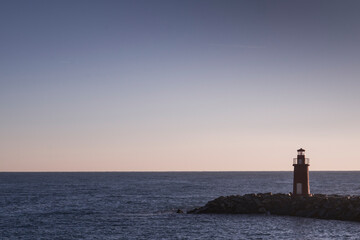 the city of Imperia, Liguria, Italy