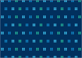 シンプルな図形で飾ったカラフルな背景画像