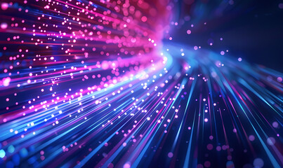 Fototapeta premium fiber optic cables