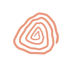 simple spiral decorative elements for your design.