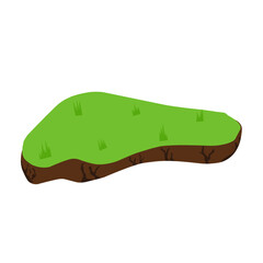 Land hills vector illustration