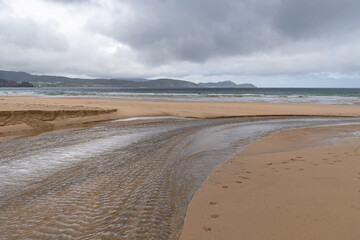 Esteiro Beach. Xove, Lugo. Galicia