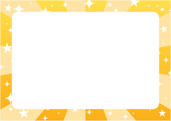 Obraz premium 放射状の光と輝きの明るくポップな背景画像