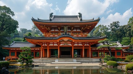 Obraz premium Explore Japan's rich cultural heritage, from samurai history to kabuki theater.