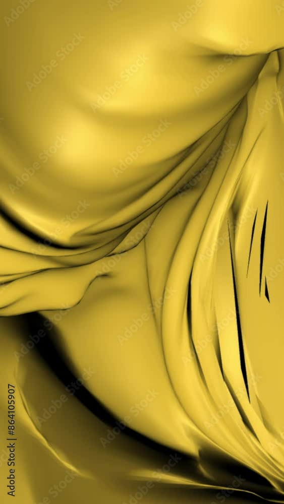 Poster moving 3d texture of liquid. motion. dense liquid randomly move in waves. background of dense swirli