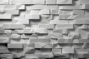 White and gray, the high resolution wallpaper of the tile wall or brick without , generative IA