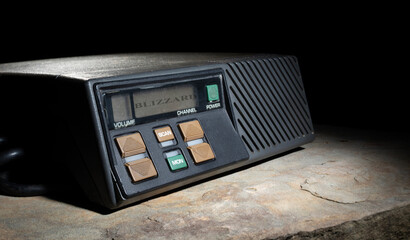 Blizzard warning on a transceiver