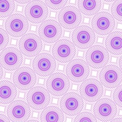 seamless pattern with circles colorful
