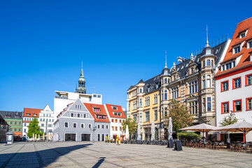 Hauptmarkt, Zwickau, Sachsen, Deutschland 
