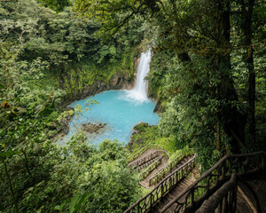 RA�o Celeste, Parque Nacional Volcan Tenorio, Alajuela Province, Costa Rica, Central America