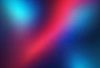 Obraz premium Red and blue gradient digital art abstract background with vibrant colors and soft lighting