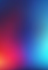 Red and blue gradient digital art abstract background with vibrant colors and soft lighting