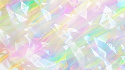 Mesmerizing Geometric Abstract Multicolored Kaleidoscopic Digital Art Wallpaper with Vibrant