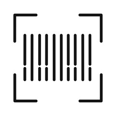 Barcode Scanner Icon for Inventory and Retail Management