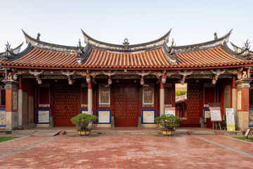 Tainan Confucius Temple in Taiwan.
