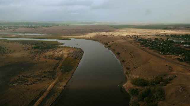 Bird's-Eye Beauty: Aerial Views of Southern Ukraine's Scenic Landscapes. 2024.