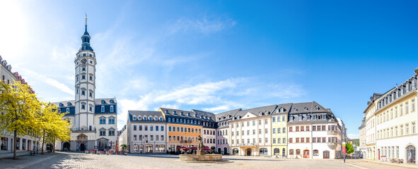 Marktplatz, Gera, Thüringen, Deutschland 
