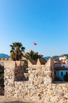 The old stone Fortress of Marmaris