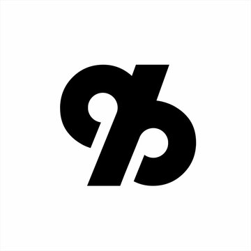 Abstract logo design 96, 93, 9b, 913, 916 simple elegant.